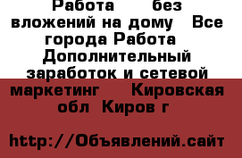 Работа avon без вложений на дому - Все города Работа » Дополнительный заработок и сетевой маркетинг   . Кировская обл.,Киров г.